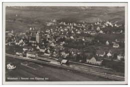 MW25413x/ Winterbach Mit Bahnhof  Foto AK Seltenes Strähle Luftbild 30er Jahre - Sonstige & Ohne Zuordnung