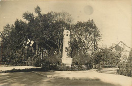 Themes Div-ref WW280 -carte Photo Non Située - Monument Aux Morts Guerre 1914-18 - - A Identifier