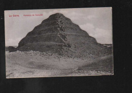 Cpa égypte Le Caire Pyramide De Sakkarah - Caïro