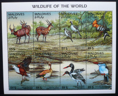Maldives - 1996 - Fauna Wildlife - Yv 2290/97 - Sonstige & Ohne Zuordnung