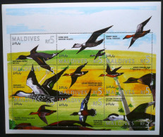 Maldives - 1995 - Birds: Ducks - Yv 1956A/I - Anatre