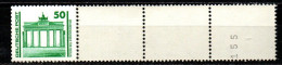 DDR 1990 - Mi.Nr. 3346 R - Postfrisch MNH - Rollenmarke 5er-Streifen - Nuovi