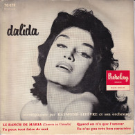 DALIDA - FR EP  - LE RANCH DE MARIA + 3 - Autres - Musique Française