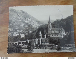CPA (65) LOURDES La Basilique Et  Le Pic Du JerBon état Général Cf Photo Pour Descritif - Lourdes