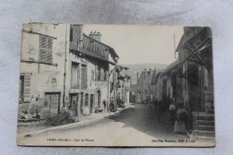Cpa 1906, Lods, Sur La Place, Doubs 25 - Other & Unclassified