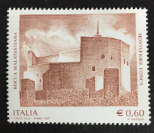 2007 - Italia - Rocca Malatestiana. Montefiore Conca. E.0,60 - 2001-10: Mint/hinged