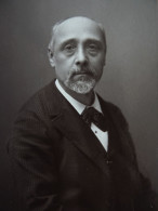 Photo CDV Héron  Lyon  Portrait Homme Chauve  Barbe Et Moustache "Poivre Et Sel"  CA 1890 - L681 - Alte (vor 1900)