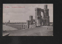 Cpa égypte Le Caire Vue Générale Du Barrage Du Nil - Cairo