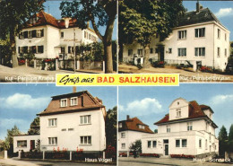 71940015 Bad Salzhausen Kur Pension Kraiss Entzian Haus Sonneck Vogel Bad Salzha - Sonstige & Ohne Zuordnung