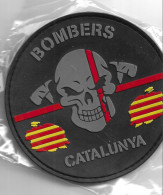 Ecusson PVC POMPIERS ESPAGNE BOMBERS CATALUNYA - Brandweer