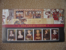 GB The Great Tudor, Henry VIII &The Six Wives, 1997, Presentation Pack - Presentation Packs