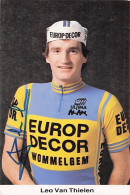 Vélo - Cyclisme - Coureur Cycliste Leo Van Thielen - Team Europ Decor - 1988 - Cycling