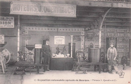 BOURGES EXPOSITION AUTOMOBILE AGRICOLE 1908 MOTEURS J.  QUENTIN - Bourges