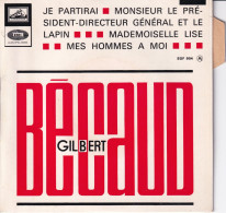 GILBERT BECAUD - FR EP  - JE PARTIRAI + 3 - Altri - Francese