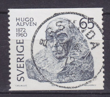 Sweden 1972 Mi. 744, 50 (Ö) Hugo Alfvén, Komponist. Deluxe ÅRSUNDA 1972 Cancel - Used Stamps