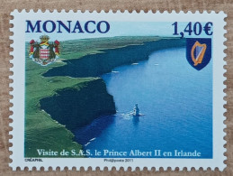 Monaco - YT N°2768 - Visite De S.A.S. Le Prince Albert II De Monaco En Irlande - 2011 - Neuf - Neufs