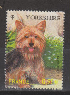 Yvert 4548 Cachet Rond Chien Yorkshire - Used Stamps
