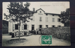 06 - 24 - France - Saône Et Loire - Bourgvilain - 1910 - Carte Animée Par Les élèves  - Les écoles Et La Mairie - Sonstige & Ohne Zuordnung