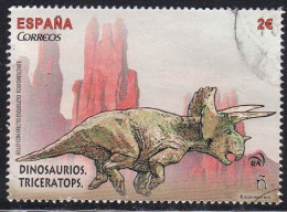2015-ED. 4968 -DINOSAURIOS. Triceratops-USADO - Gebraucht