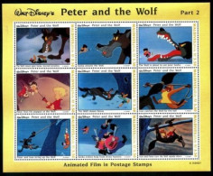 Maldives - 1993 - Disney: Peter And The Wolf Part 2 - Yv 1756/64 - Disney