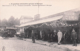 BOURGES EXPOSITION AUTOMOBILE AGRICOLE 1908 STAND DE LA C.I.M.A. TRACTEURS AUTOMOBILES - Bourges