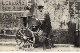 Les Petits Metiers De Paris - Le Rémouleur - CPR Cartes D'Autrefois - Street Merchants