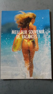 CPSM PIN UP MAILLOT DE BAIN CANICULE PHOTO PIX FEELING CIMMEILLEUR SOUVENIR DE VACANCES  MER PLANCHE - Pin-Ups