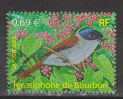 Yvert 3551 Cachet Rond Oiseau Terpsiphone - Oblitérés