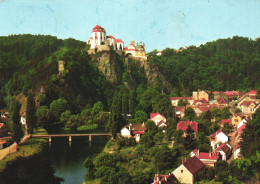VRANOV NAD DYJI, CASTLE, ARCHITECTURE, BRIDGE, CHURCH, TOWER, CZECH REPUBLIC, POSTCARD - Czech Republic