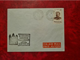 LETTRE  MADAGASCAR TANANARIVE 1954 1ER CONGRES TOURISTIQUE - Other & Unclassified