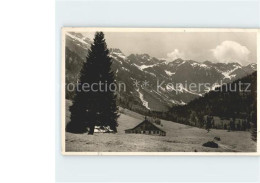 71939672 Allgaeu Region Partie Im Retterschwangtal Alpe Stelle Mit Nebelhornkett - Kempten