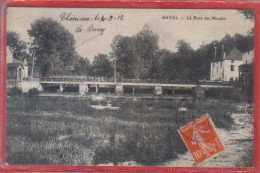 Carte Postale 10. Bayel  Le Pont Du Moulin  Très Beau Plan - Other & Unclassified