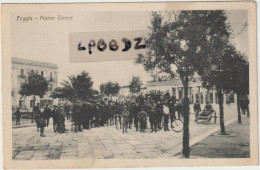 CA - ITALIE - PUGLIA - FOGGIA - Piazza Cavour - Belle Animation - Vers 1920 - Foggia