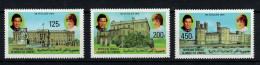 Comores - YV 345 à 347 N** MNH Luxe , Prince Charles Et Lady Diana - Comoros