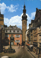 71939580 Cochem Mosel Marktplatz Und Rathaus Brunnen Cochem - Cochem