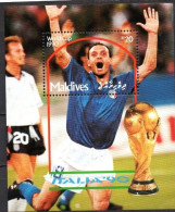 Maldives - 1990 - World Cup Italy - Yv Bf 184 - 1990 – Italie