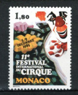 (alm10) EUROPA CEPT 1985 MONACO MNH XX CIRQUE - Ongebruikt