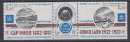 TAAF 1983 Année Polaire Strip 3v ** Mnh (60064) - Unused Stamps