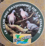 Autocollant Chasse ,palombes - Stickers