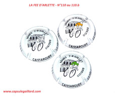 LOT DE 6 CAPSULES DE CHAMPAGNE - FEE D'ARLETTE N°110 Au 110.b - Collezioni