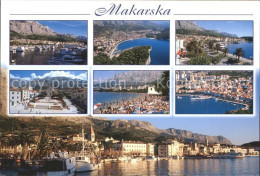 71939074 Makarska Dalmatien Panorama Hafen Orts- Und Teilansichten Croatia - Croazia