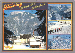 71939072 Waidring Tirol Ortsansicht Skiparadies Steinplatte Waidring - Other & Unclassified