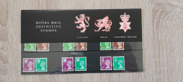 GB Royal Mail Definitive Stamps, Scotland, Wales, Northern Ireland, Presentation Pack - Presentation Packs