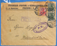Allemagne Reich 1915 - Lettre De Strassburg - G33941 - Cartas & Documentos