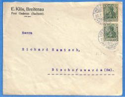 Allemagne Reich 1915 - Lettre De Hetzdorf - G33947 - Briefe U. Dokumente