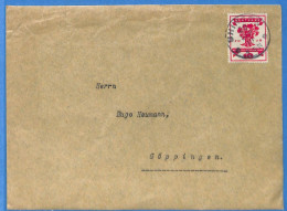 Allemagne Reich 1919 - Lettre De Uhingen - G33928 - Cartas & Documentos