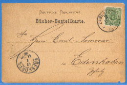 Allemagne Reich 1888 - Carte Postale De Elberfeld - G33891 - Brieven En Documenten