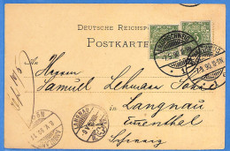 Allemagne Reich 1890 - Carte Postale De Braunschweig - G33893 - Covers & Documents