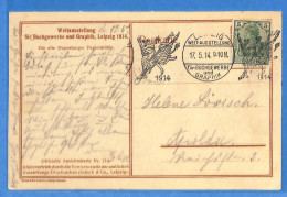 Allemagne Reich 1914 - Carte Postale De Leipzig - G33895 - Storia Postale