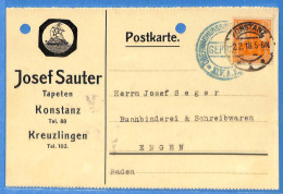 Allemagne Reich 1918 - Carte Postale De Konstanz - G33884 - Brieven En Documenten